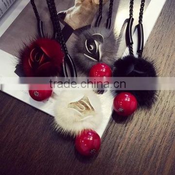 fashion sweater chain fashion necklace flower jewelry