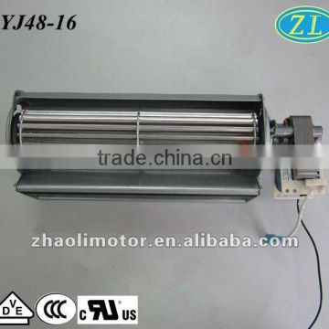 Cross flow fan Small electric motors Shade pole motorYJ48-16 Air conditioner motor Fan motor UL CUL VDE ROHS CCC CE