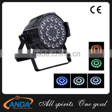 Wedding led uplighting cheap led par cans 24*10w RGB 3IN1 led stage par light