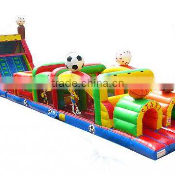 2012 kid's sports inflatable obstacle course