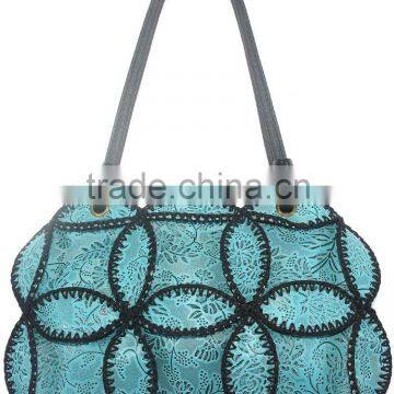 handbag crochet handbags medium size bright color design multifunction