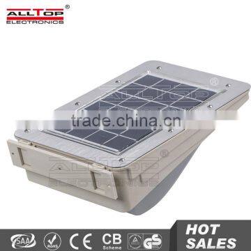 3w High Quality Motion Sensor Outdoor Ip65 Wall Mount Modern Solar Wall Lamp