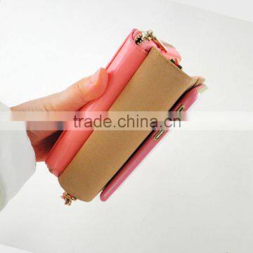 Fashionable Wallet Detachable Magnet Leather Case for Iphone 4 5 6 Wholesale photo-5