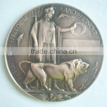 factory price blank custom silver challenge coin