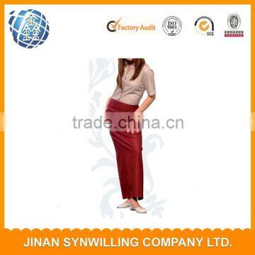 180gsm Poly Cotton Flirty Aprons Men's Apron With Adjust Neck Band Front Pockets Kitchen Apron photo-5