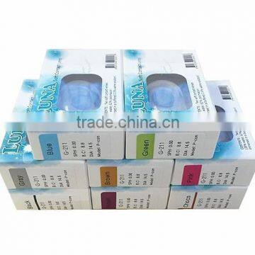 Wholesale Price LUNA G-211soft Contact Lens Eos Blue Circle Lenses photo-6