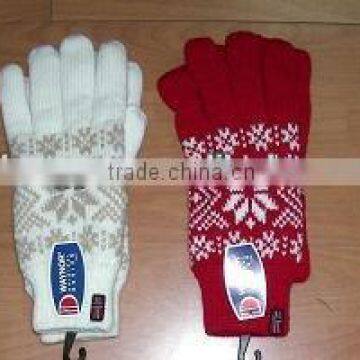 wholesale mens thinsulate knitted gloves