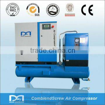 11KW Industrial Air Cooling Screw Airbrush Compressor for Sand Blasting