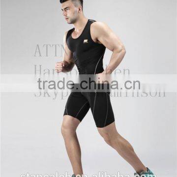 High Quality Factory Wholesale Wear Custom Fitness Wear Sports Compression Wear Tights Manly photo-4