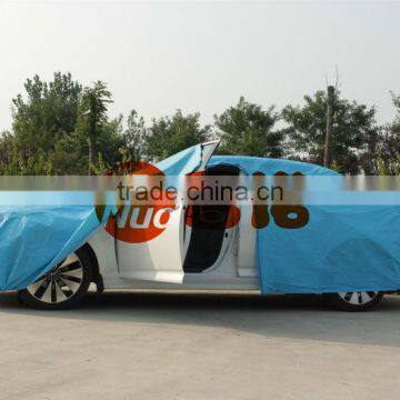 2015 Hot Sell Waterproof PEVA And PP Cotton Car Cover photo-2