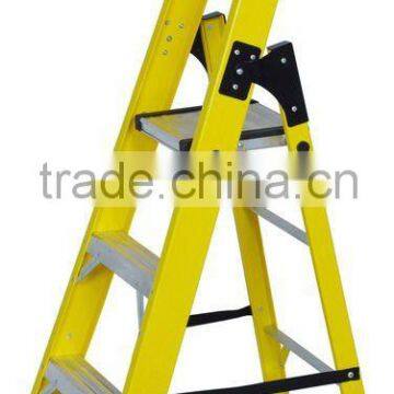 ZL-9 Yellow Multifunction Foldable FRP Step Ladder