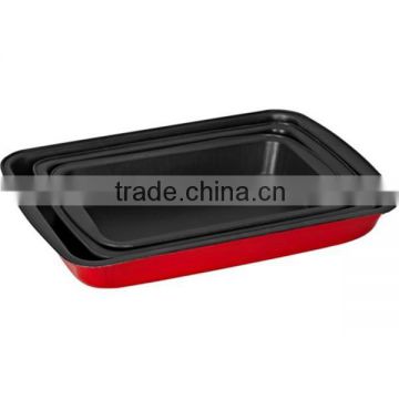 OEM carbon steel bakeware nonstick metallic cookie pan