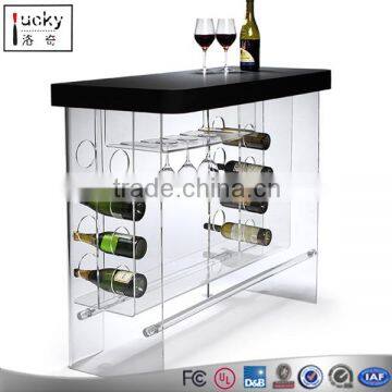Plastic Wine Racks and Bottle Holders, Acrylic Wine Cellar Rack