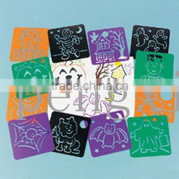 plastic drawing stencil for children