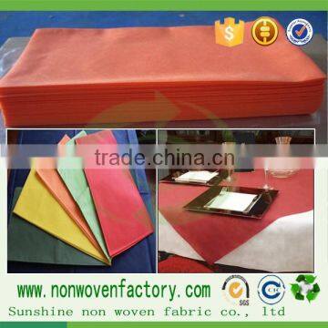 TNT pp spunbond non woven fabric,polypropylene price per kg, nonwoven fabric with table cloth