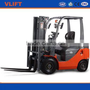 1.5ton China hydraulic diesel forklift truck for sale