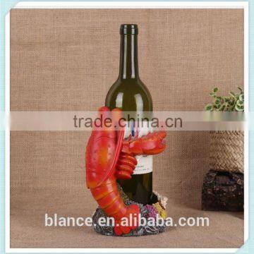 Decorative Wine Bottle Holder Crab and Lobster Design photo-3