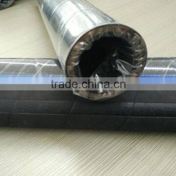 Mder 4SH 4SP SAE and DIN steel wire inforced spiral reinforced rubber suction hose