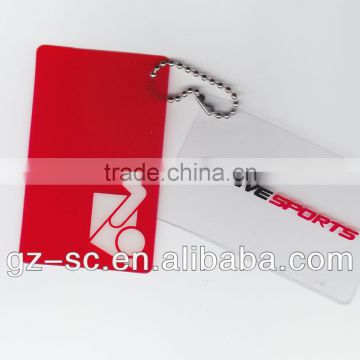 PVC hang tags SCHT-0011