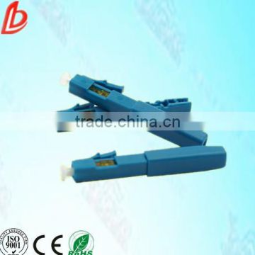 New product LC PC fiber optic fast connector, FTTH SM LC optic quick connector