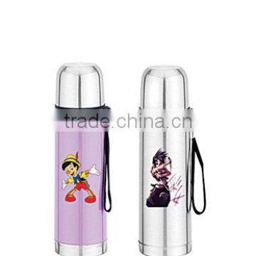 Bullet type vacuum flask