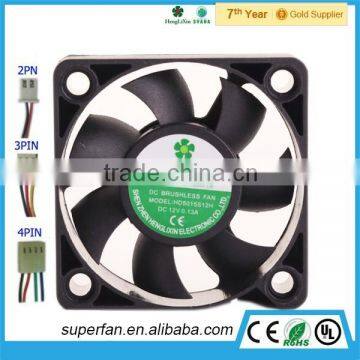 High Quality Brushless dc Fan 5015 12v dc Cpu Cooling Fan photo-5