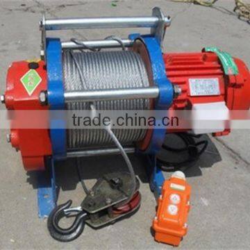 KCD type wirerope electric lifting hoist winches