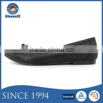 2016 Latest Design Big Size Girls Artificial Leather School Shoes With Bow photo-2