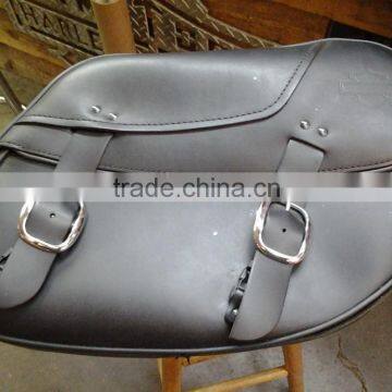 GENUINE COWHIDE LEATHER SADDLEBAGS