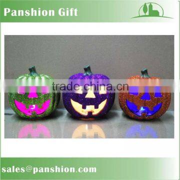 LED light ceramic halloween pumpkin