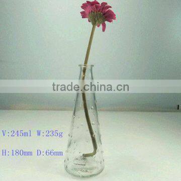 245ml glass aroma essential oil diffuser bottle,mini glass vase