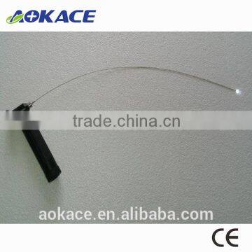 Flexible fiberscope for medical instrument