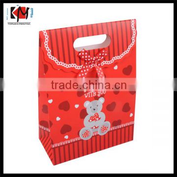 High quality cute bear chinese wedding or new year candy gift box