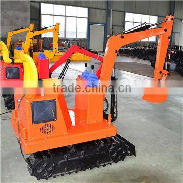 Kids Ride on Toy Mini Excavator 360 Degree Rotation Amusement Equipment for Sale photo-3
