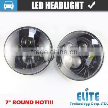 New Jeep light 7 inch semi sealed beam headlight car led round light