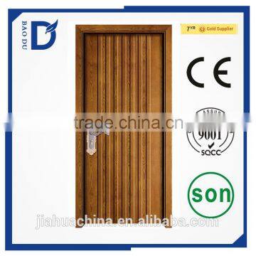 Wood Garage Door Flat Teak Wood Main Door Designs Waterproof Wood Door photo-2