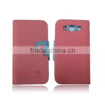 Candy color folio leather case for Pantech SKY Vega IM-A810K