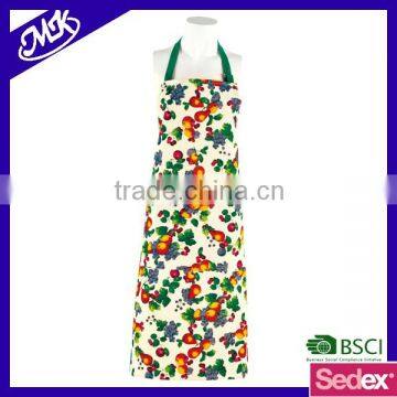 2016 MEIKAI HIGH QUALITY KITCHEN APRON WITH FRUIT DESIGN PRINT