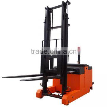 1Tons Battery Operated Counter-balanced Power Stacker Lifter Truck