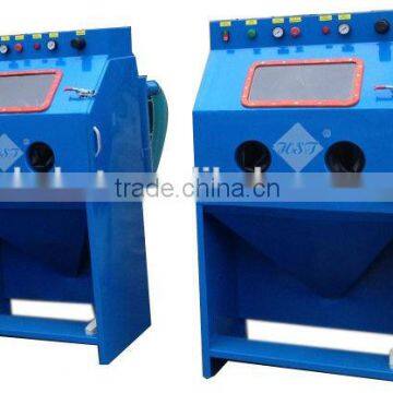 Suction dry sand blaster