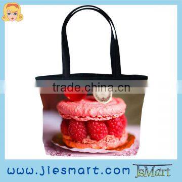 JSMART hand-bag promotional cake printing custom bag