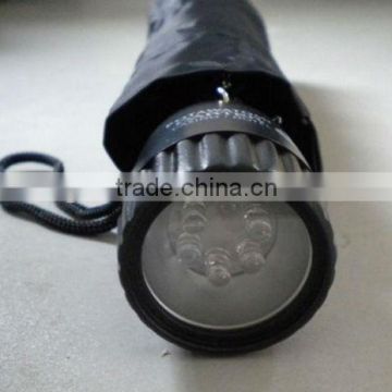 [L018] Torch umbrella, 3 folding manual open umbrella