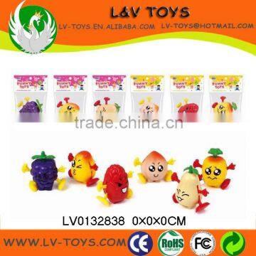 Promotion plastic fruit wind up toys cheap