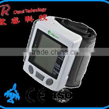 Digital Wrist-type fully automatic blood pressure monitor irregular heart beat 2pcs/lot can seeking english