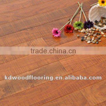 Locust engineered wood wire brushed flooring