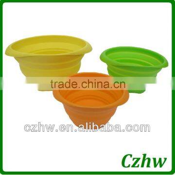 silicone foldable bowl silicone bowl