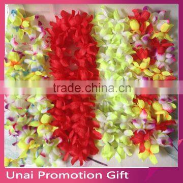 Party/Christmas Supplies Hawaiian Flower Lei Wreath Cheerleading Products Hawaii Necklace