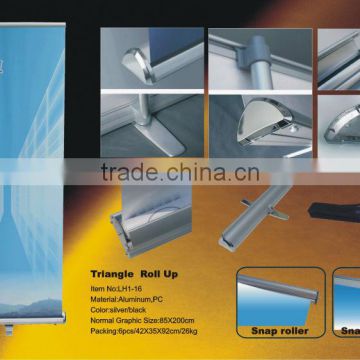 LH1-16 portable roll up with single side for advertising display