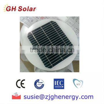 mono 10w round solar panel