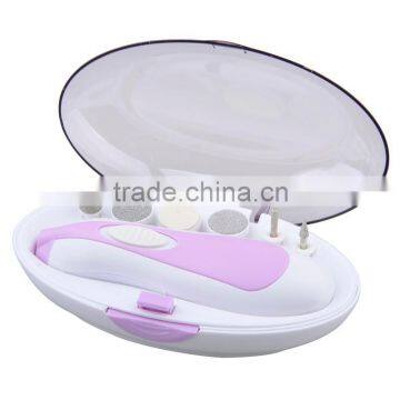 Professional Manicure/pedicure Set With 6 Attachments for Buffing/smoothing/contouring/filling photo-3
